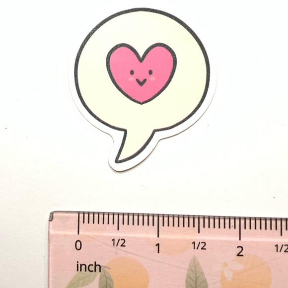 Heart Vinyl Sticker - Picture 2 of 2